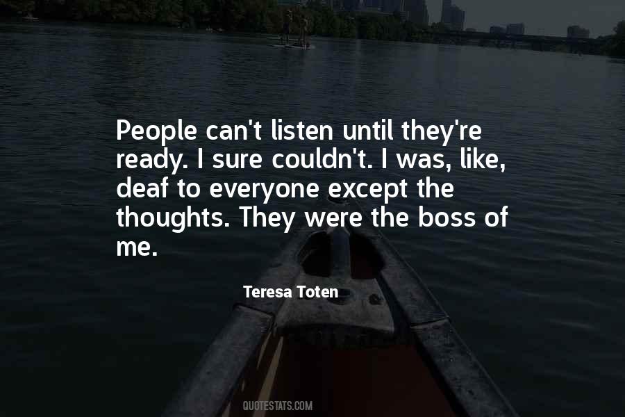Deaf People Quotes #41885