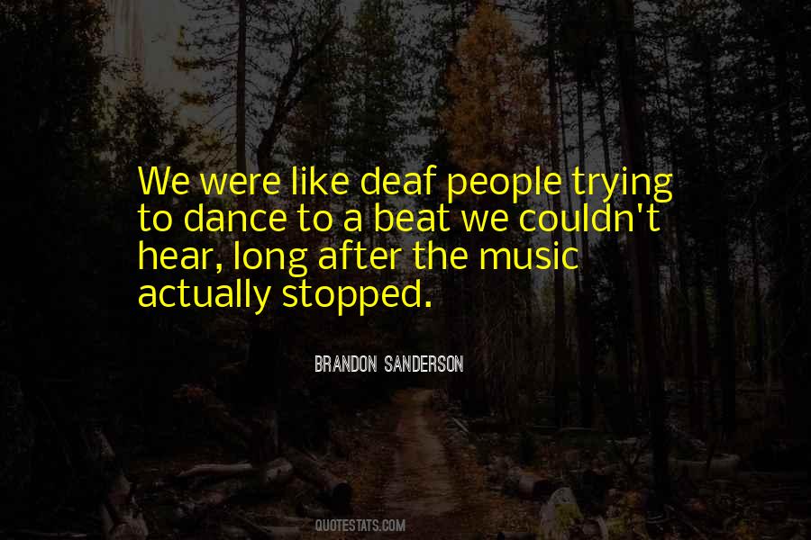 Deaf People Quotes #509266