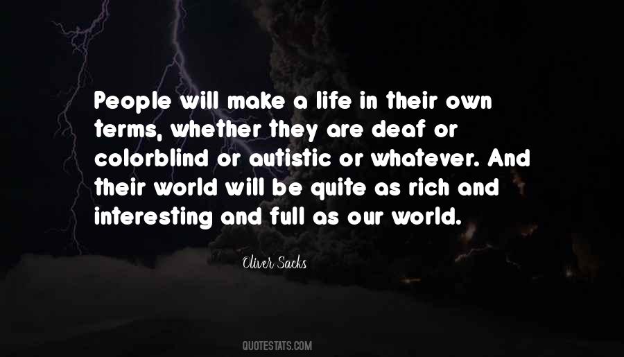 Deaf People Quotes #917897