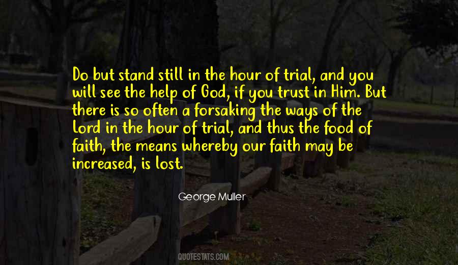 Quotes About Trust And Faith In God #1063695