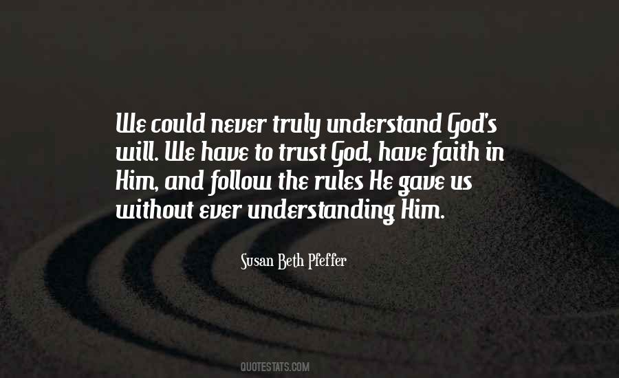 Quotes About Trust And Faith In God #1593934