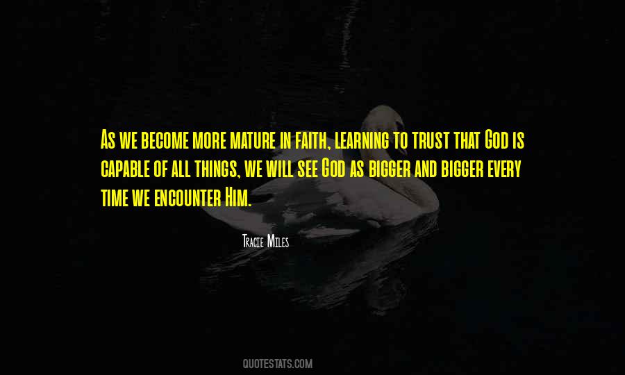 Quotes About Trust And Faith In God #1836031