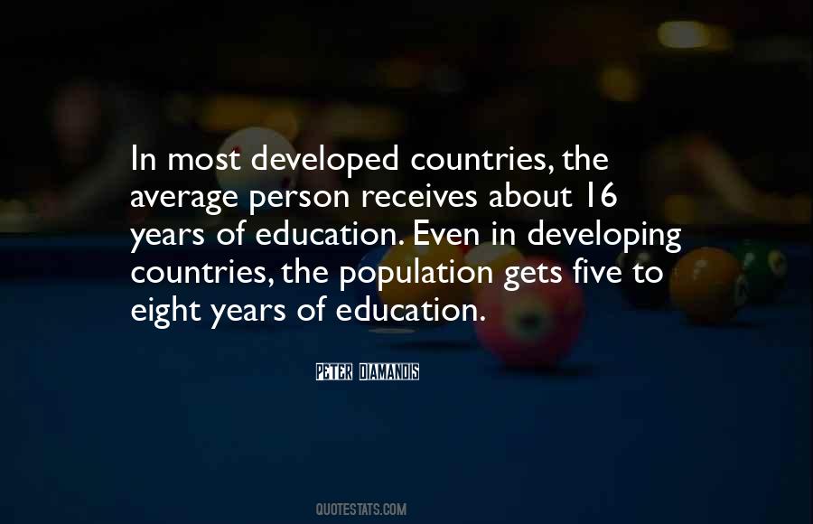 Quotes About Developing Countries #1138162