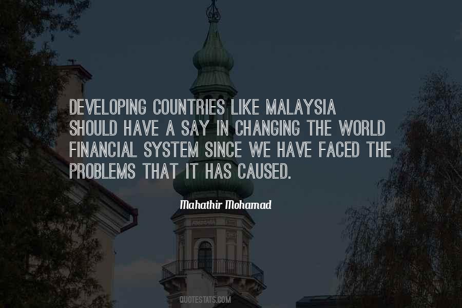 Quotes About Developing Countries #136004