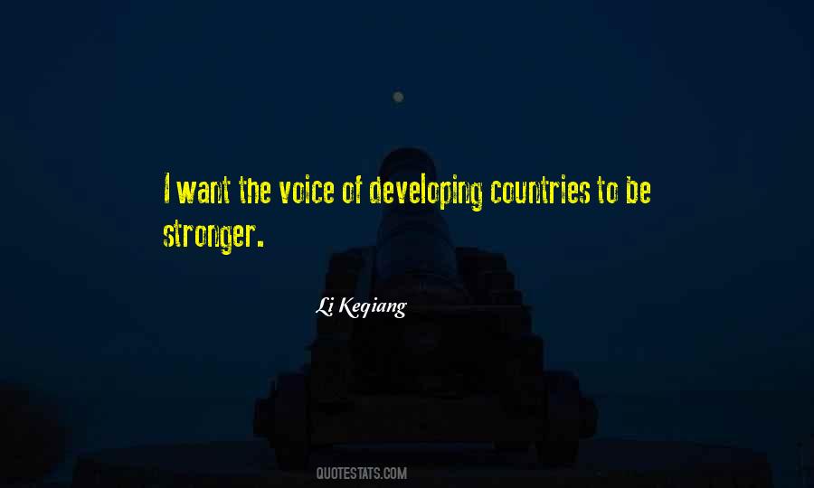 Quotes About Developing Countries #1646629