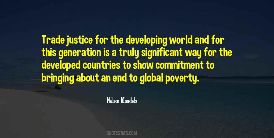 Quotes About Developing Countries #43755