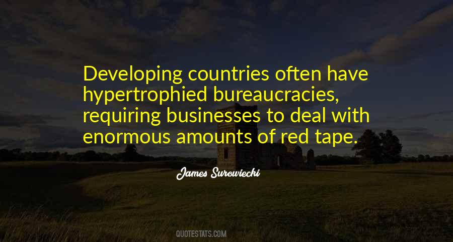 Quotes About Developing Countries #441501