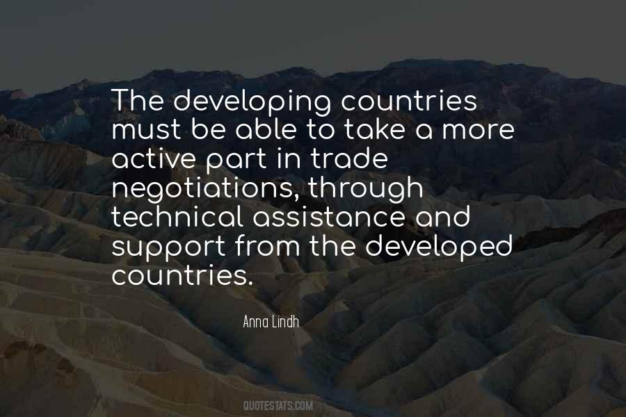 Quotes About Developing Countries #531284