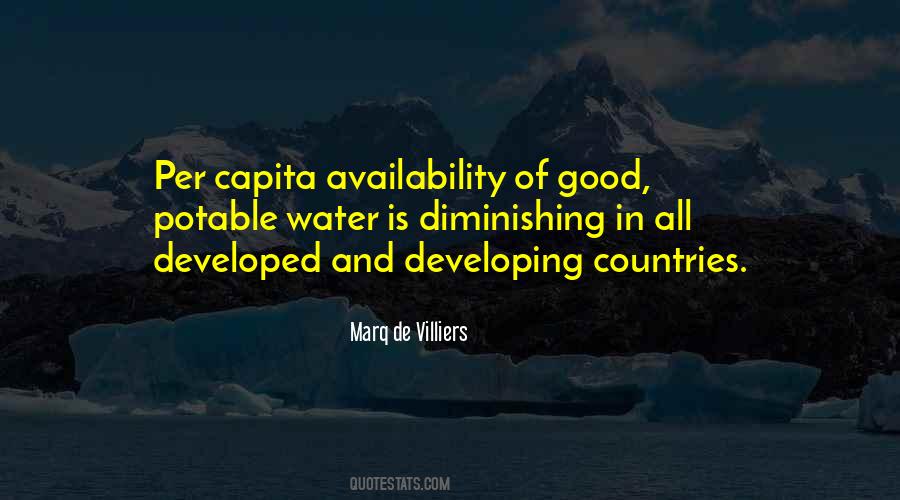 Quotes About Developing Countries #705227