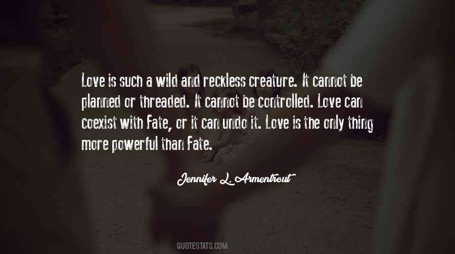 Quotes About Fate And Love #189028