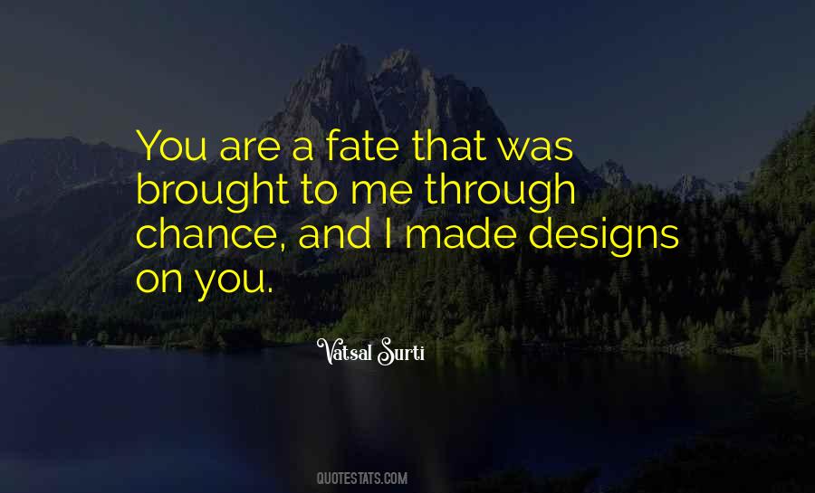 Quotes About Fate And Love #234633