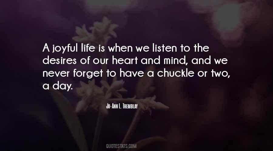 Joyful Day Quotes #1484416