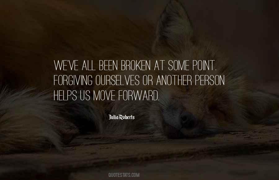 Quotes About Been Broken #55583