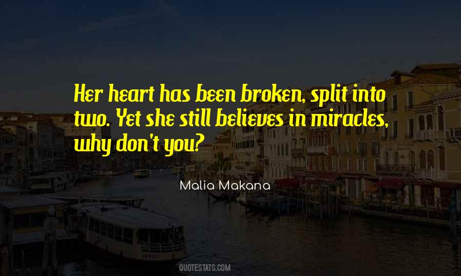 Quotes About Been Broken #651740