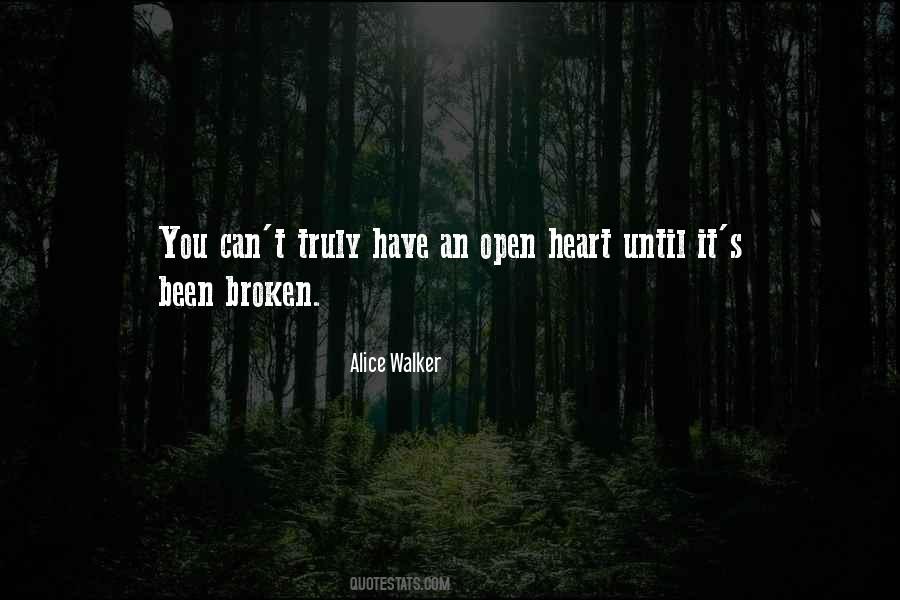 Quotes About Been Broken #752051