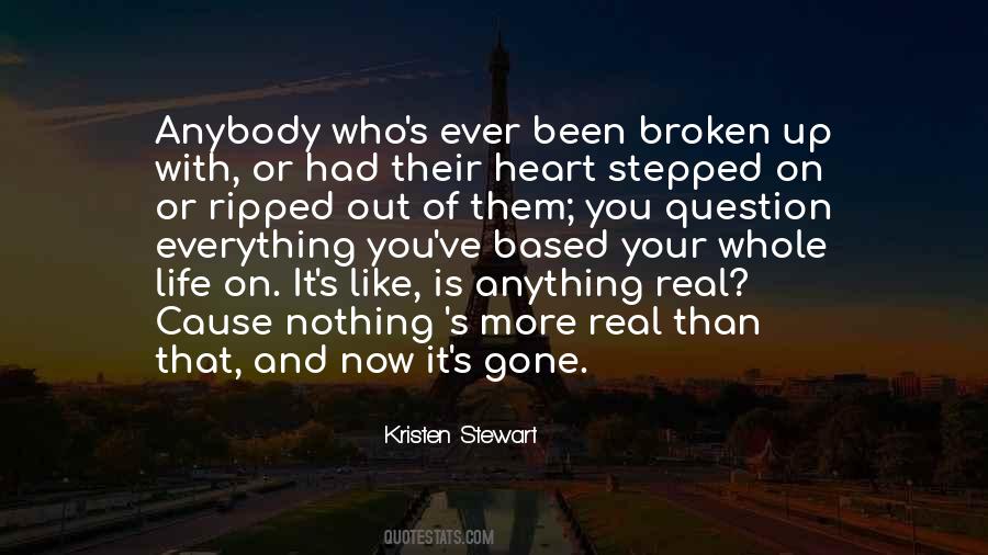 Quotes About Been Broken #855569