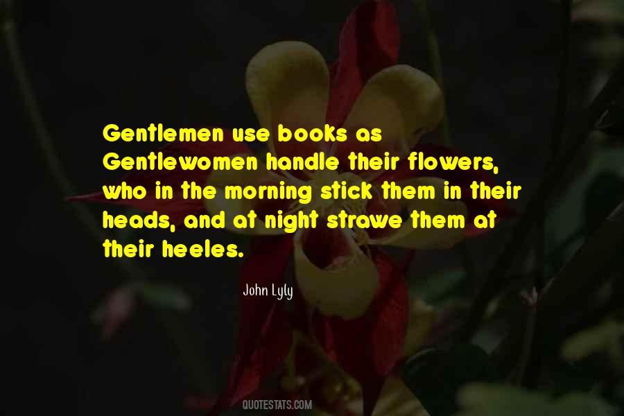 Quotes About Books And Flowers #1394146