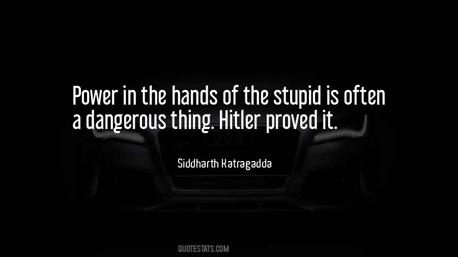 Quotes About The Hitler #72862