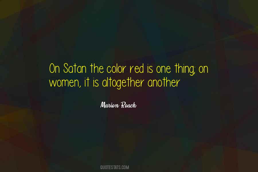 Quotes About The Red Color #1164926