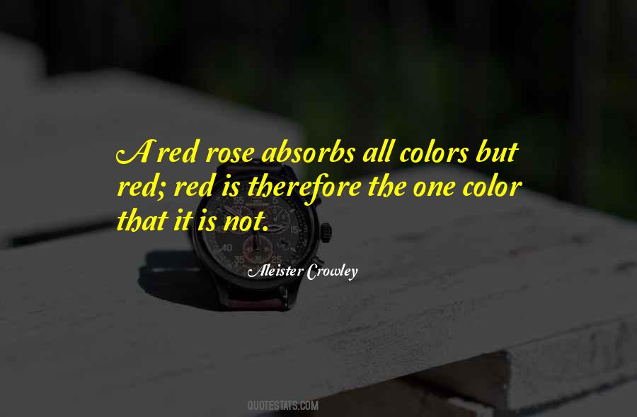 Quotes About The Red Color #1619924