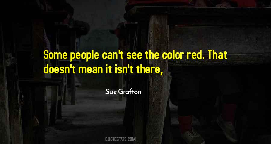 Quotes About The Red Color #576516