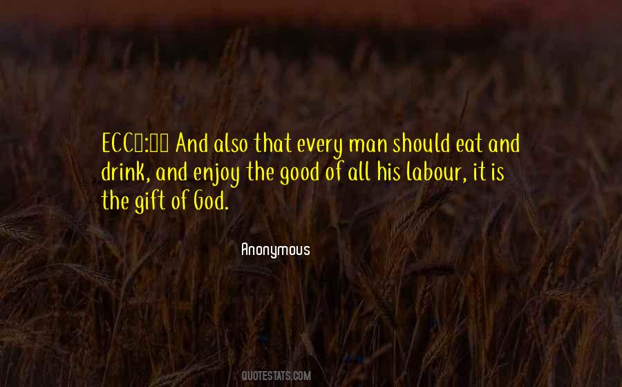 Eat And Enjoy Quotes #1773535