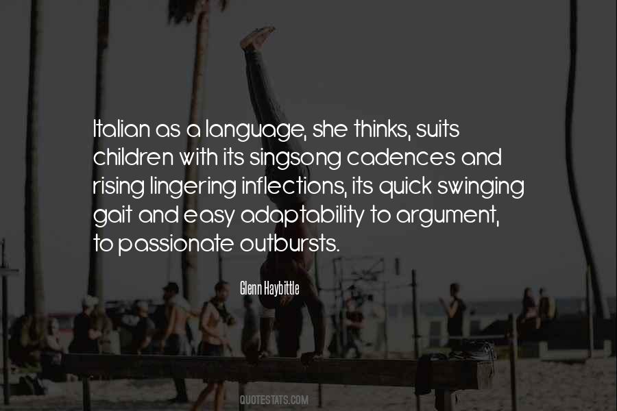 Quotes About Swinging #1082205