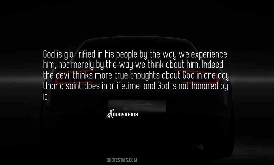 Quotes About The One True God #1049014
