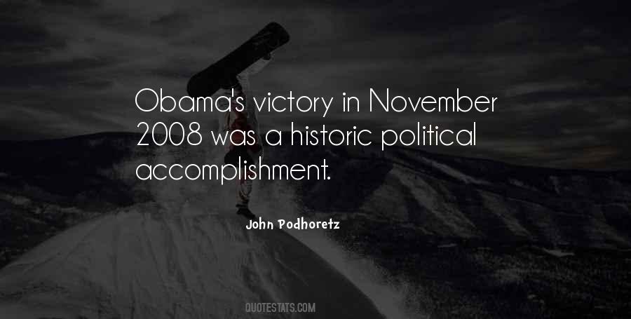Political Victory Quotes #1659219