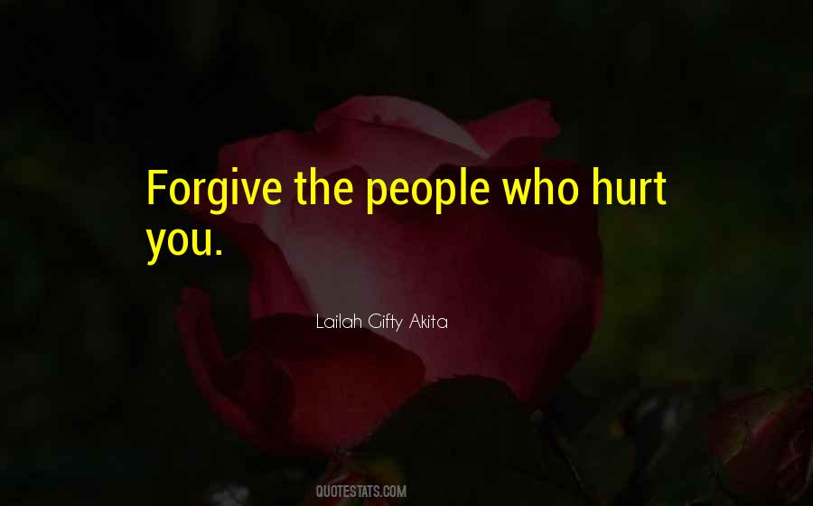 Quotes About People Who Hurt You #183042