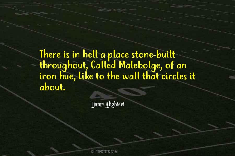 Quotes About Circles Of Hell #136280