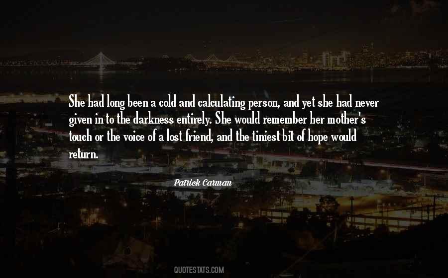Lost Person Quotes #352375
