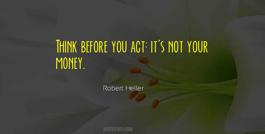 Quotes About Your Money #1090305