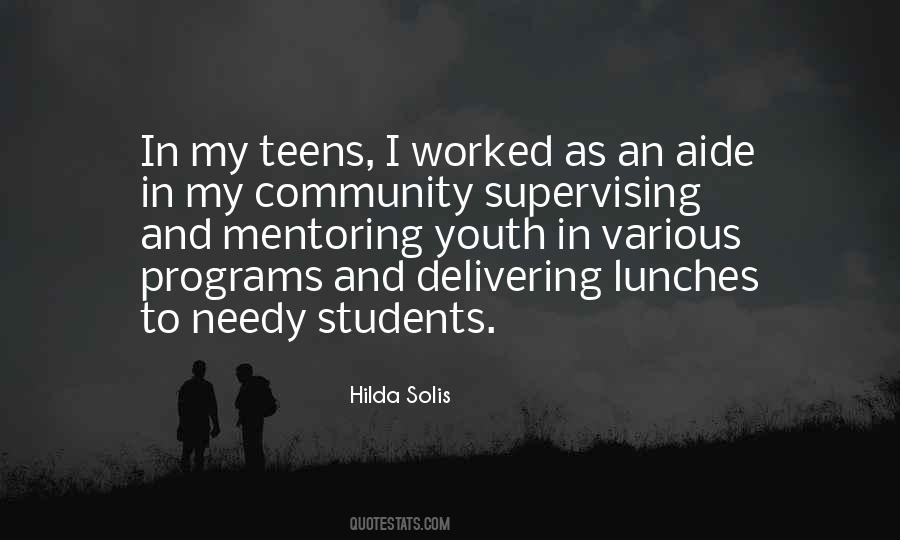 Quotes About Youth Mentoring #1663993