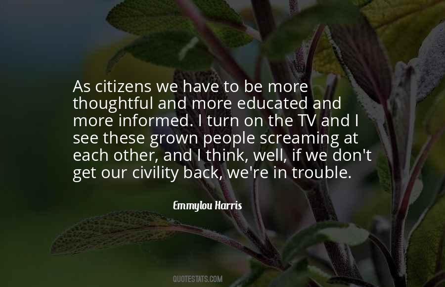 Quotes About Civility #1084389