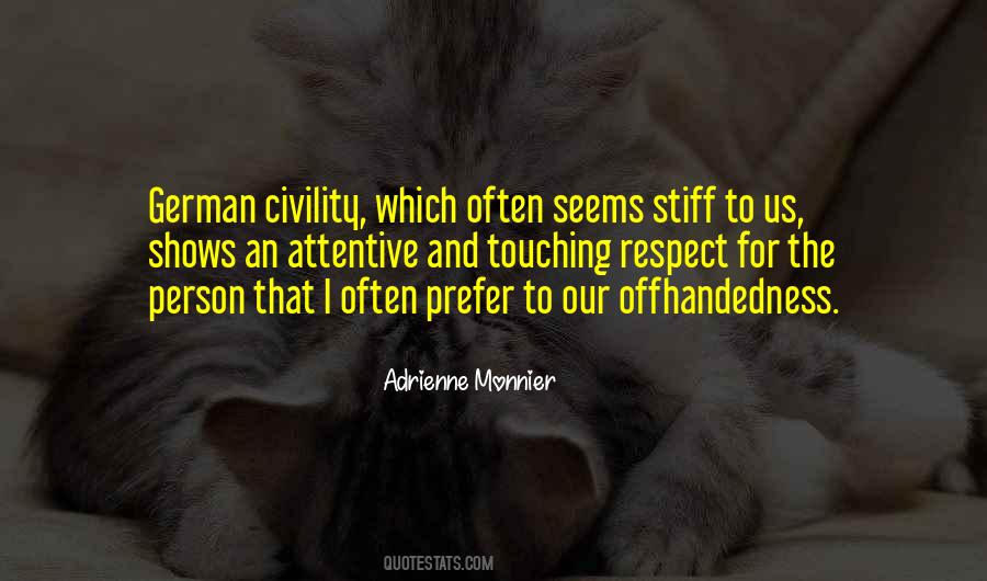 Quotes About Civility #1331026