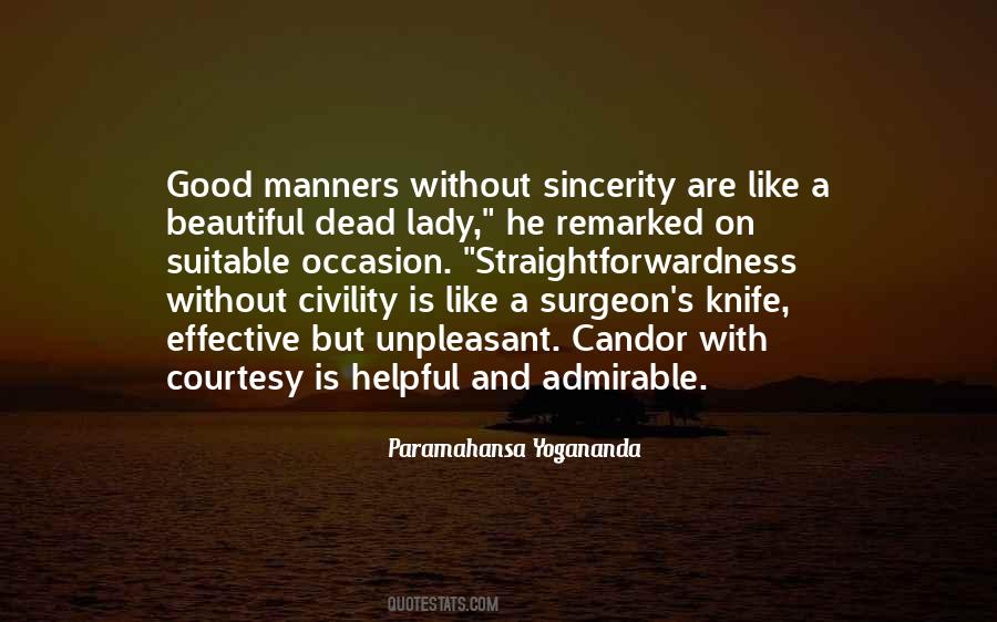 Quotes About Civility #1342359