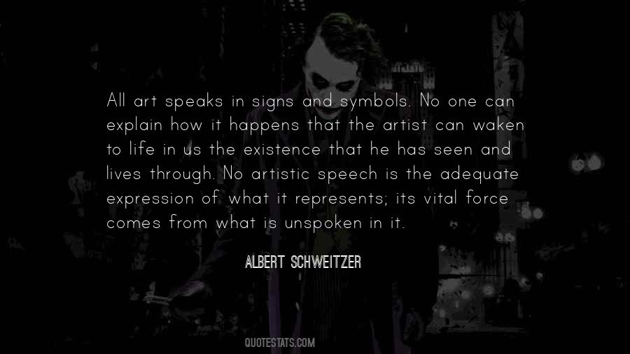 Life Of Artist Quotes #107507