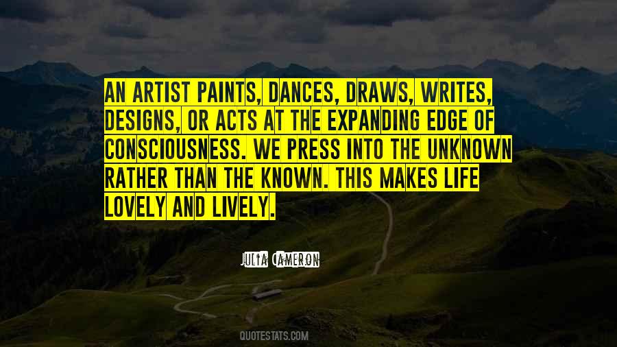 Life Of Artist Quotes #178568