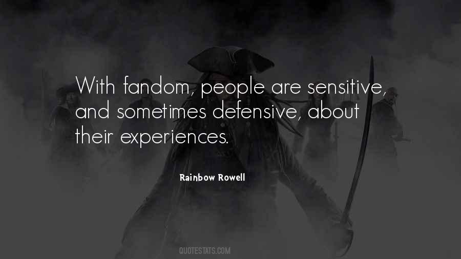 Quotes About Sensitive People #2374