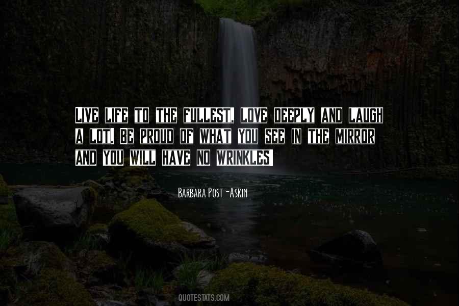 Mirror Of Life Quotes #37221
