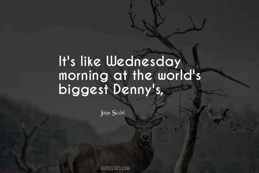 Quotes About Wednesday #647626