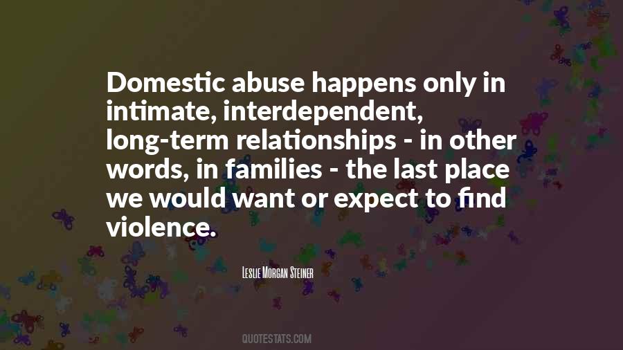 Quotes About Domestic Abuse #61661