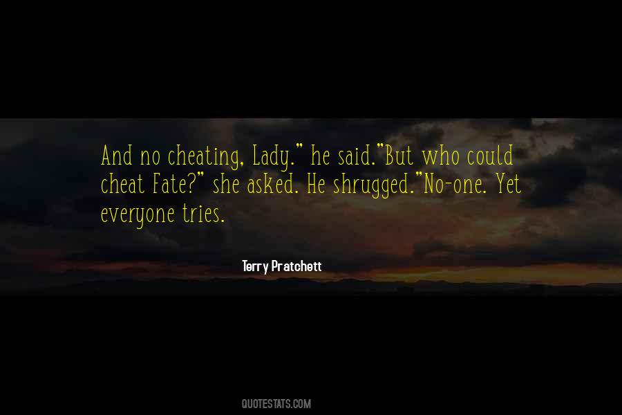 Quotes About Cheating #1123097