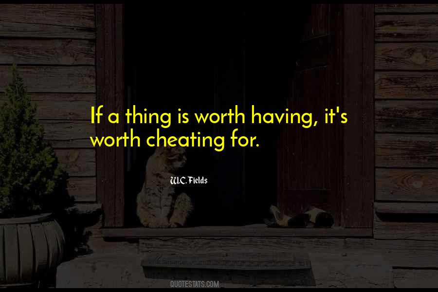 Quotes About Cheating #1257125