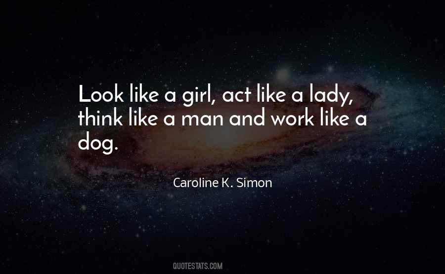 Act Like A Lady Think Like A Man Quotes #1806183