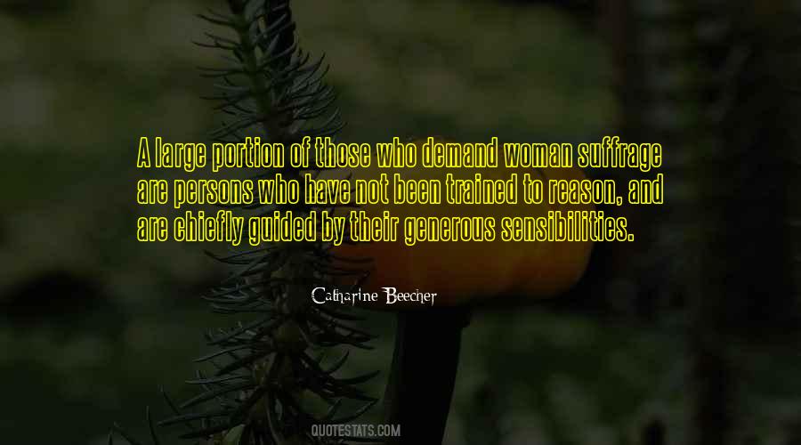 Quotes About Sensibilities #174020
