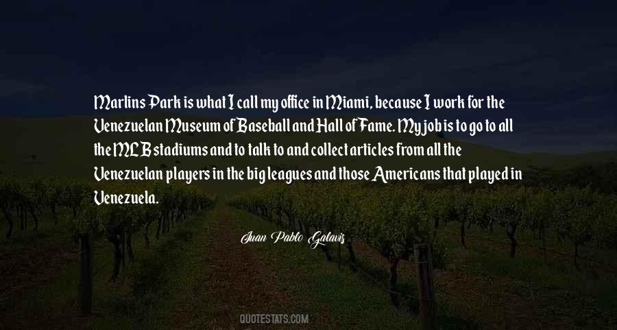 Quotes About Baseball Players #1054125