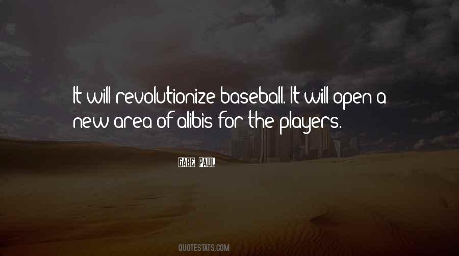 Quotes About Baseball Players #522057