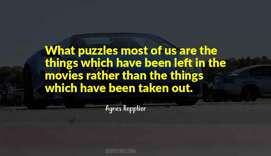 Quotes About Puzzles #1403100